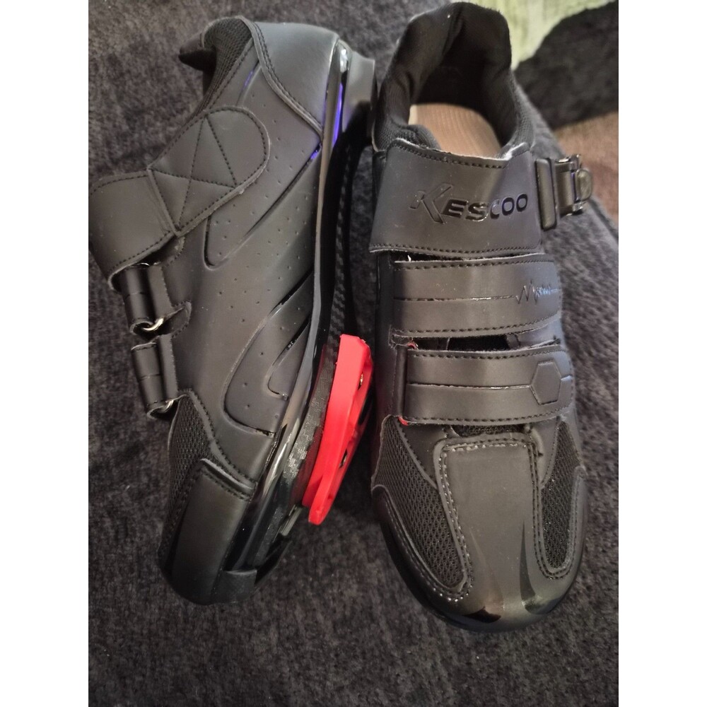 6.5 Women 5 Men Size 39 Kescoo Cycling/Biking Shoes For: Delta/Peloton Road Bike